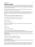 Tài liệu Amiel''''s Journal docx