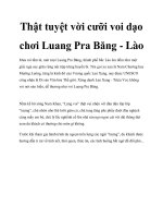 Tài liệu Thật tuyệt vời cưỡi voi dạo chơi Luang Pra Băng - Lào pot