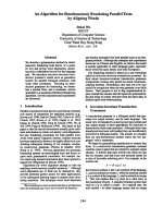 Tài liệu Báo cáo khoa học: 