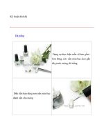 Tài liệu Kỹ thuật đính đá - Đá trắng ppt