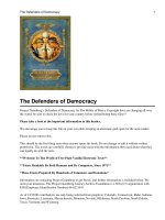Tài liệu The Defenders of Democracy pot