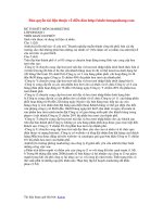 Tài liệu Đề thi môn Marketing ĐH 22QT1 docx