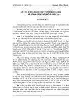 chính sách kinh tế mới của lênin và công cuộc đổi mới ở nước ta