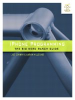 Tài liệu iPhone Programming: The Big Nerd Ranch Guide docx
