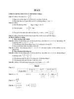 Tài liệu Đề ôn thi tốt nghiệp trung học phổ thông môn toán - Đề 4 docx