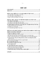 một số giải pháp nhằm xóa nghèo đói ở việt nam trong giai đoạn 2002-2010