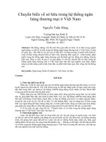 Chuyển biến về sở hữu trong hệ thống ngân hàng thương mại ở việt nam