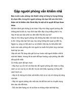 Tài liệu Gặp người phỏng vấn khiếm nhã doc