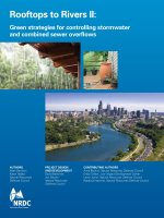 Tài liệu Rooftops to Rivers II: Green strategies for controlling stormwater and combined sewer overflows ppt