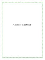 Tài liệu Ca dao đề tài châm biếm phong tục đa thê potx