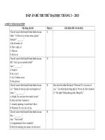 Tài liệu Đề Thi Đại Học 2013 - Tháng 3 - Đề 3 pdf