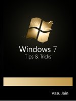 Tài liệu Windows 7: Tips & Tricks docx