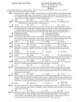 Tài liệu Đề Thi Thử Hóa 2013 - Phần 10 - Đề 9 doc