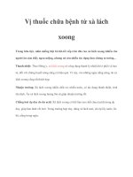 Tài liệu Vị thuốc chữa bệnh từ xà lách xoong doc