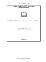 tình hình hoạt động kinh doanh của công ty vinexad
