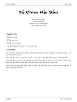 Tài liệu Tổ Chim Hải Sản pptx