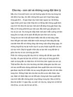 Tài liệu Cha mẹ - con cái và những xung đột tâm lý pdf