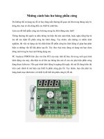 Tài liệu Những cảnh báo hư hỏng phần cứng potx