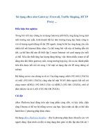 Tài liệu Sử dụng eBox như Gateway: Firewall, Traffic Shaping, HTTP Proxy ... pdf