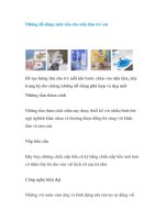 Tài liệu Những đồ dùng xinh xắn cho nhà tắm trẻ em potx