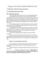 Tài liệu Chương 6 xây dựng chương trình du lịch docx