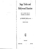 Tài liệu STAGE TRICKS AND HOLLYWOOD EXERCIES pdf