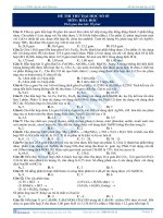 Đề thi thử số 3 - 2013 môn toán Thầy Phương