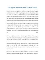 Tài liệu Gửi tệp tin đính kèm email 1GB với Pando doc