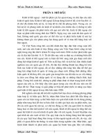 tại sao nước ta phải mở rộng và nâng cao hiệu quả của kinh tế đối ngoại