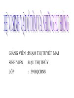 Tài liệu HỆ VI SINH VẬT Ở TÔM VÀ NHỮNG HƯ HỎNG doc