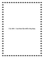 Tài liệu Cây nhót – Loại dược liệu nhiều công dụng docx