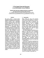 Tài liệu Báo cáo khoa học: 