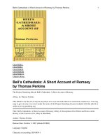 Tài liệu Bell''''s Cathedrals: A Short Account of Romsey Abbey pdf