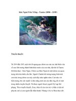 Tài liệu Kim Ngưu / Trâu Trắng – Taurus (20/04 – 21/05) pptx