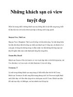 Tài liệu Những khách sạn có view tuyệt đẹp pot