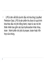 Thiết kế bồn bể chứa LPG dung tích