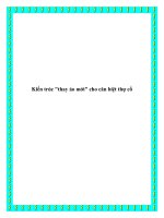 Tài liệu Kiến trúc 