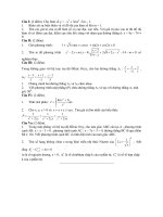 Tài liệu Đề Thi Thử Đại Học Khối A, A1, B, D Toán 2013 - Phần 19 - Đề 12 pptx
