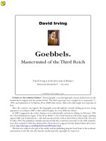 Tài liệu Goebbels - Mastermind of the Third Reich pdf