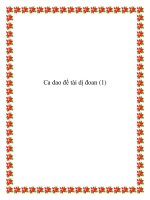 Tài liệu Những bài ca dao đề tài dị đoan potx