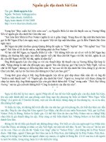 Nguồn gốc địa danh Sài Gòn