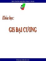 Tài liệu GIS ĐẠI CƯƠNG ppt
