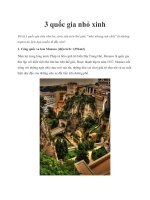 Tài liệu 3 quốc gia nhỏ xinh doc