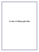 Tài liệu Ca dao về những ngôi chùa potx