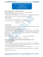 Đề thi thử đại học số 2 - 2012 môn toán thầy phương