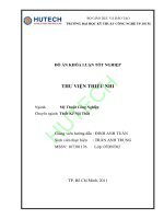 Luận văn Thư viện thiếu nhi