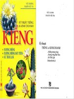 kỹ thuật trồng và kinh doanh kiểng ( xương rồng, xương rồng bát tiên, sứ thái lan)