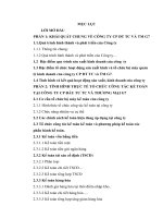 CÔNG TÁC KẾ TOÁN  TẠI CÔNG TY CP ĐẦU TƯ TC VÀ THƯƠNG MẠI G7