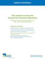 Tài liệu This material is from the Council for Economic Education docx