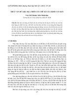 Tài liệu TRUY VẤN DỮ LIỆU DỰA TRÊN CÂY CHỮ KÝ CỦA KHỐI VĂN pdf